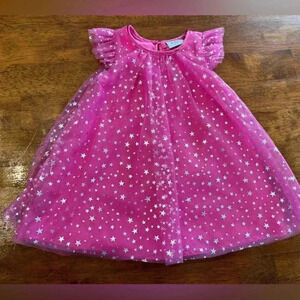 Crown and Ivy Girls pink dress size 12m